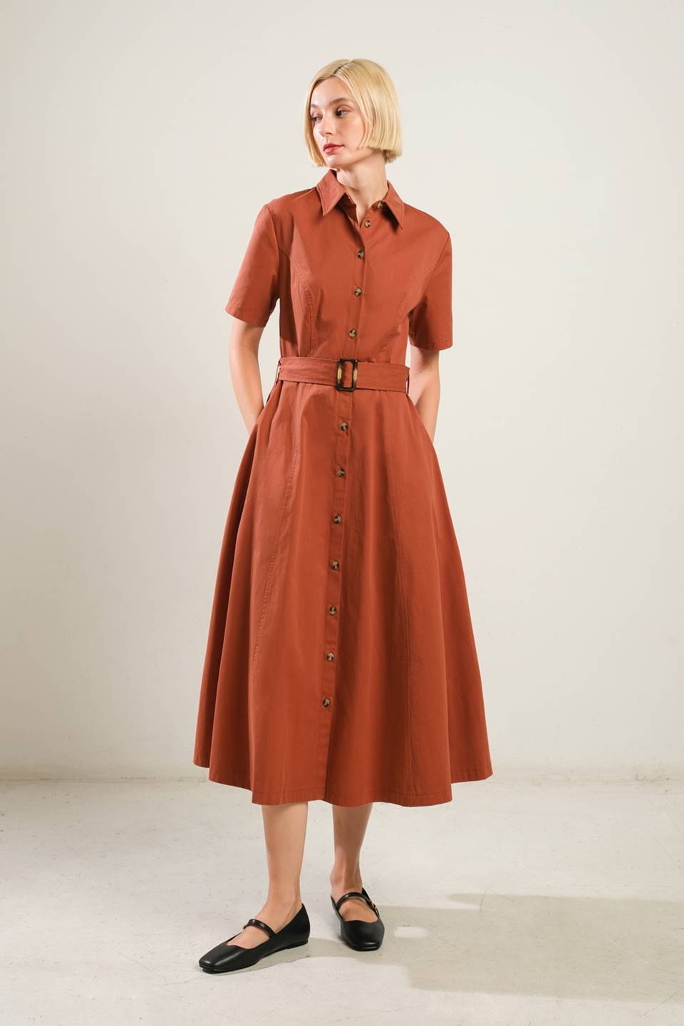 LUXE LIVING WOVEN MIDI DRESS - By Baano