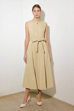 DELICATE DREAMS WOVEN MIDI DRESS - By Baano
