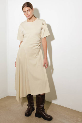 RIGHT ON CUE KNIT MIDI DRESS - By Baano