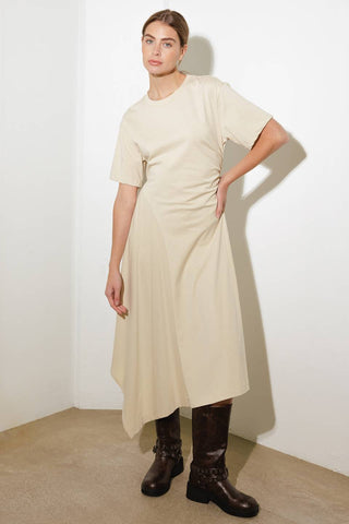 RIGHT ON CUE KNIT MIDI DRESS - By Baano