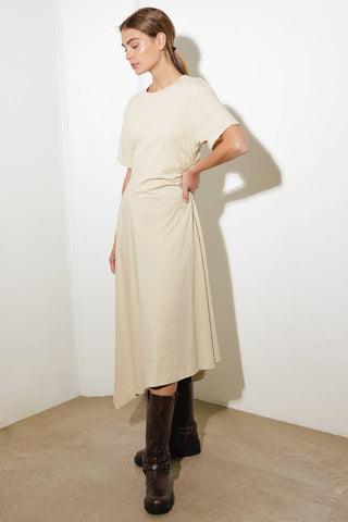 RIGHT ON CUE KNIT MIDI DRESS - By Baano