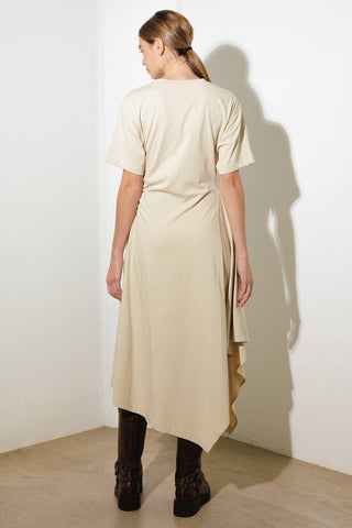 RIGHT ON CUE KNIT MIDI DRESS - By Baano