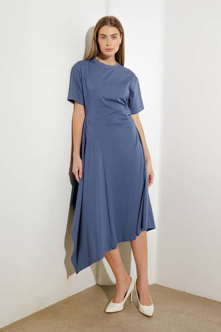 RIGHT ON CUE KNIT MIDI DRESS - By Baano