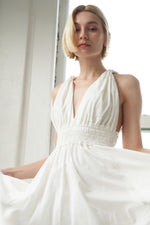 BIG CITY DREAMS WOVEN MIDI DRESS - By Baano