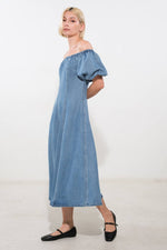 COASTAL CUTIE TENCEL MIDI DRESS - By Baano