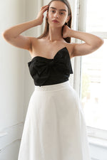 BLISSFUL BREEZE WOVEN MIDI DRESS - By Baano