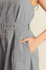 CALIFORNIA DREAMING WOVEN MIDI DRESS - By Baano