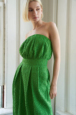 IN DOLLY WE TRUST WOVEN MIDI DRESS - By Baano