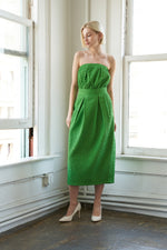 IN DOLLY WE TRUST WOVEN MIDI DRESS - By Baano