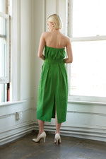 IN DOLLY WE TRUST WOVEN MIDI DRESS - By Baano