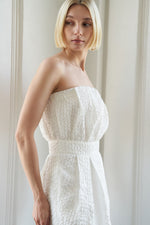 IN DOLLY WE TRUST WOVEN MIDI DRESS - By Baano