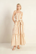 SWEET REMINISCENCE WOVEN MAXI DRESS - By Baano