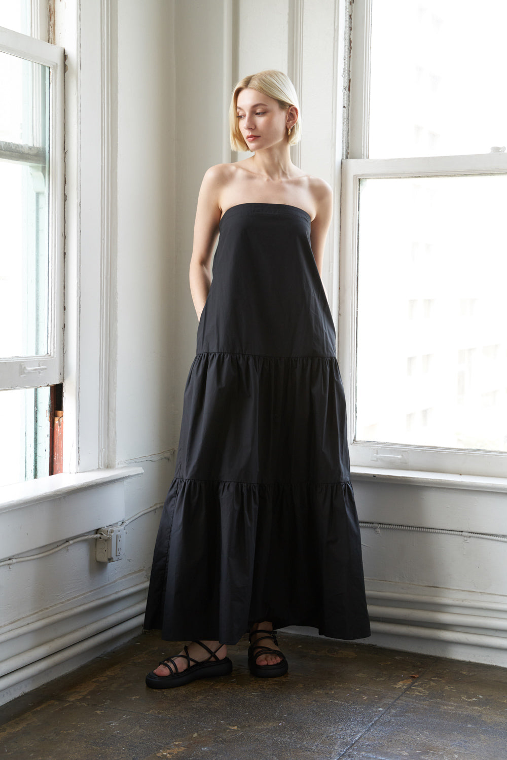 GIRLS JUST WANNA HAVE WOVEN MAXI DRESS - By Baano