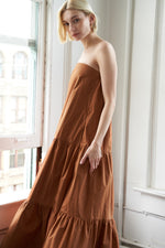 GIRLS JUST WANNA HAVE WOVEN MAXI DRESS - By Baano