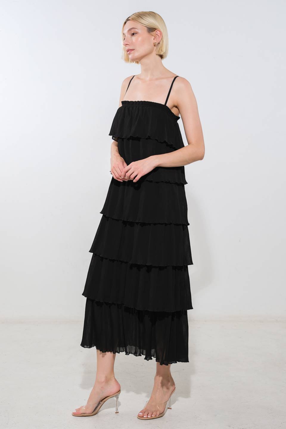 AMERICAN COWGIRL WOVEN MIDI DRESS - By Baano