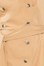 FOLLOW YOU EVERYWHERE WOVEN MIDI DRESS - By Baano