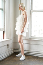 ALWAYS ON THE GO TULLE MINI DRESS - By Baano