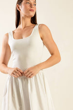 LIGHT UP THE SKY WOVEN MIDI DRESS - By Baano