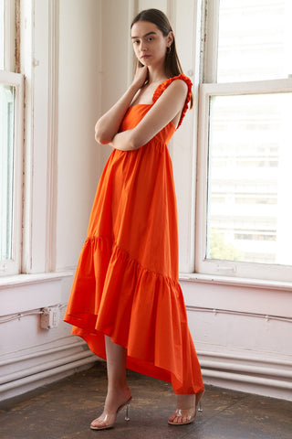 SUNBEAM SPLENDOR WOVEN MIDI DRESS - By Baano