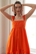 SUNBEAM SPLENDOR WOVEN MIDI DRESS - By Baano