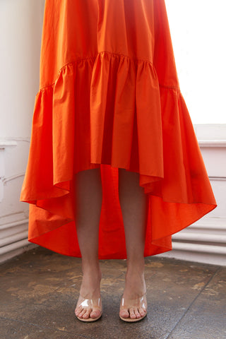 SUNBEAM SPLENDOR WOVEN MIDI DRESS - By Baano