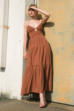 EFFORTLESS ELEGANCE WOVEN MAXI DRESS - By Baano