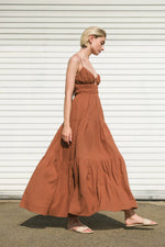 EFFORTLESS ELEGANCE WOVEN MAXI DRESS - By Baano