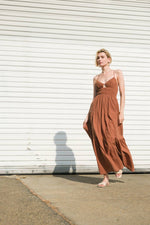 EFFORTLESS ELEGANCE WOVEN MAXI DRESS - By Baano
