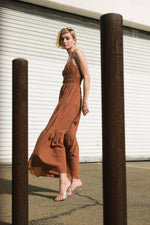 EFFORTLESS ELEGANCE WOVEN MAXI DRESS - By Baano