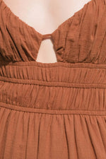 EFFORTLESS ELEGANCE WOVEN MAXI DRESS - By Baano