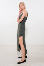 EXOTIC BREEZE DENIM MIDI DRESS - By Baano