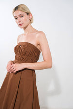 MYSTIC MUSE WOVEN MIDI DRESS - By Baano