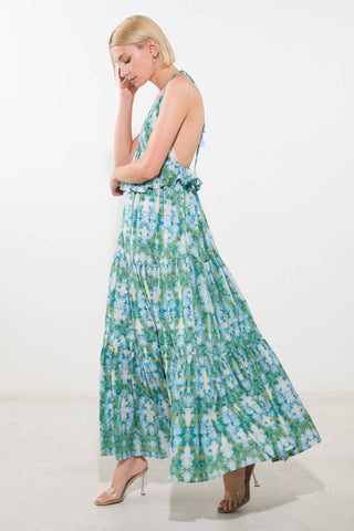 MOONLIGHT WHISPER WOVEN MAXI DRESS - By Baano