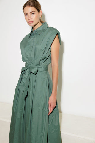 DEEPER CONNECTION WOVEN MIDI DRESS - By Baano