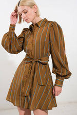 GIVE IT A GO WOVEN MINI DRESS - By Baano