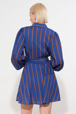 GIVE IT A GO WOVEN MINI DRESS - By Baano