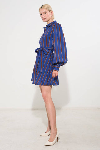 GIVE IT A GO WOVEN MINI DRESS - By Baano