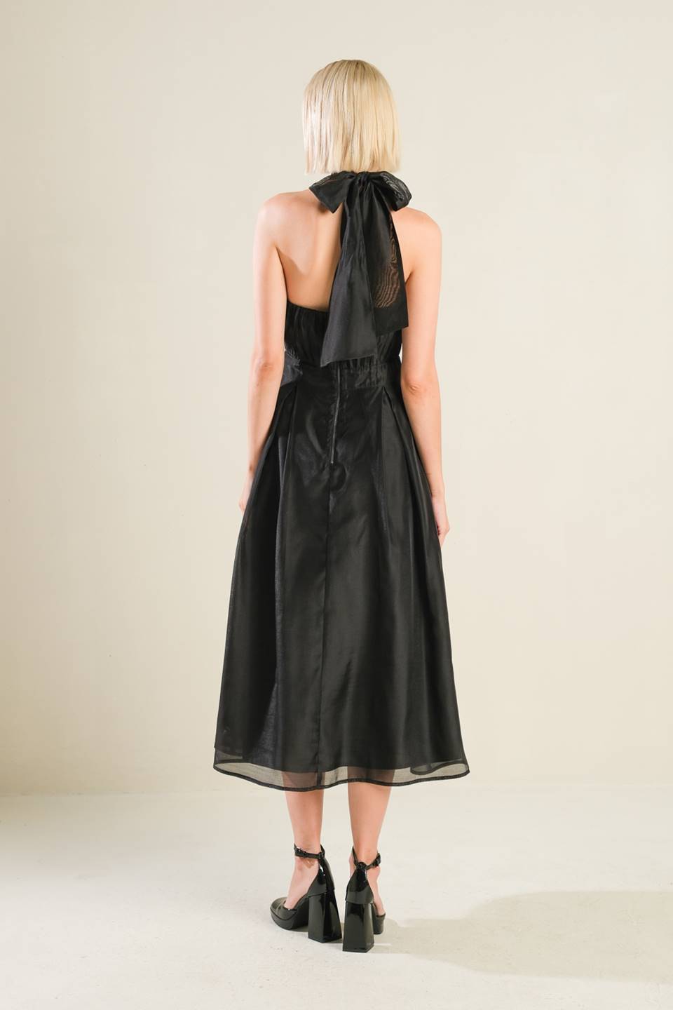 INVITATION TO LOVE WOVEN MIDI DRESS - By Baano