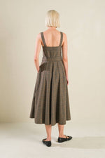 HAPPY CHANCE WOVEN MIDI DRESS - By Baano