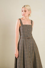 HAPPY CHANCE WOVEN MIDI DRESS - By Baano