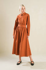 MEADOW MUSE WOVEN MIDI DRESS - By Baano