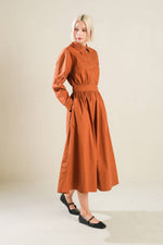 MEADOW MUSE WOVEN MIDI DRESS - By Baano