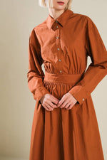 MEADOW MUSE WOVEN MIDI DRESS - By Baano