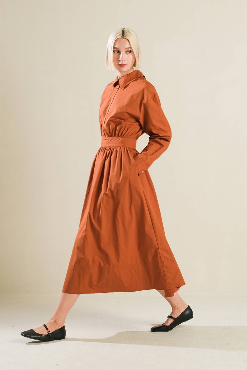 MEADOW MUSE WOVEN MIDI DRESS - By Baano