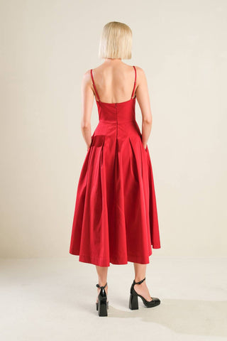 DREAM KEEPER WOVEN MIDI DRESS - By Baano