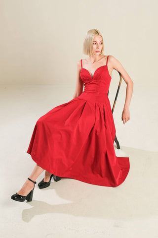 DREAM KEEPER WOVEN MIDI DRESS - By Baano