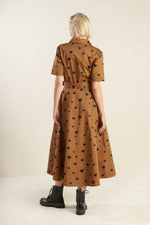 READY TO GO WOVEN MIDI DRESS - By Baano