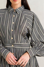 WHAT I FEEL WOVEN MIDI DRESS Flying Tomato