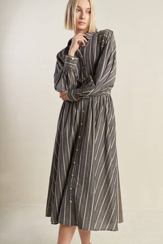 WHAT I FEEL WOVEN MIDI DRESS - By Baano