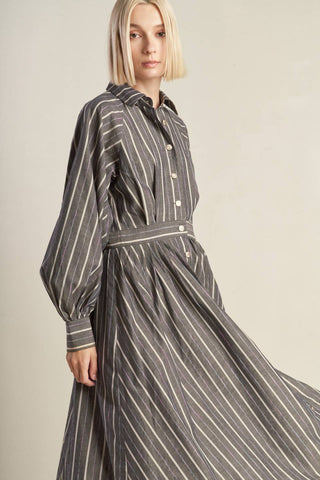 WHAT I FEEL WOVEN MIDI DRESS - By Baano